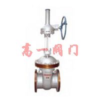 Z540H/Y鑄鋼傘齒輪驅動閘閥